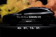 Официальный тизер нового Subaru XV