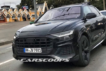Audi Q8 замечен на московских улицах