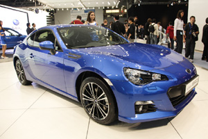 Subaru BRZ представлен на автосалоне в Москве 