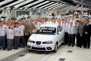 На заводе SEAT в Марторелле выпущен 6-ти миллионных автомобиль