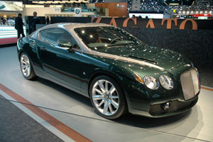 Эксклюзивный Bentley Continental GT выставили на аукцион 