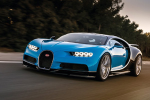 В Женеве показали гиперкар Bugatti Chiron