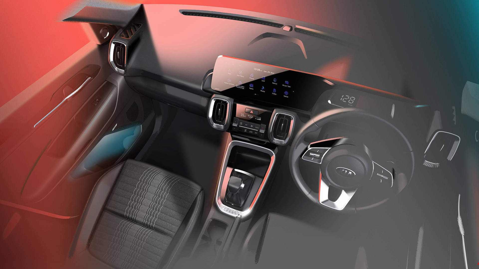 Kia Sonet interior