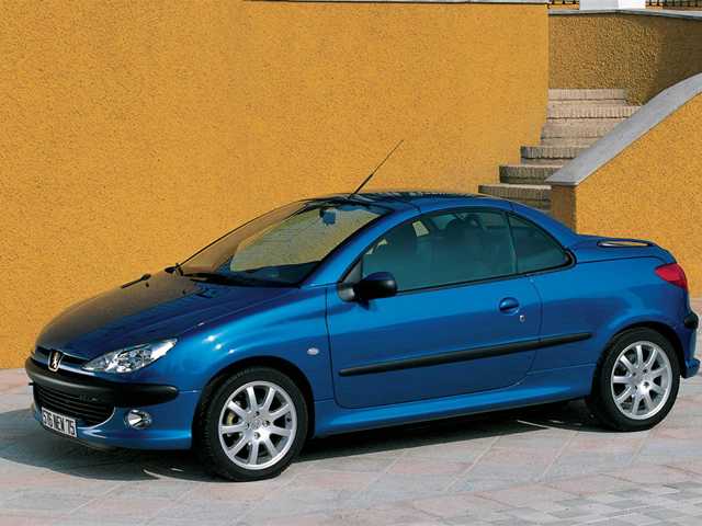 Peugeot 206cc 2004 цена, характеристики и фото, описание