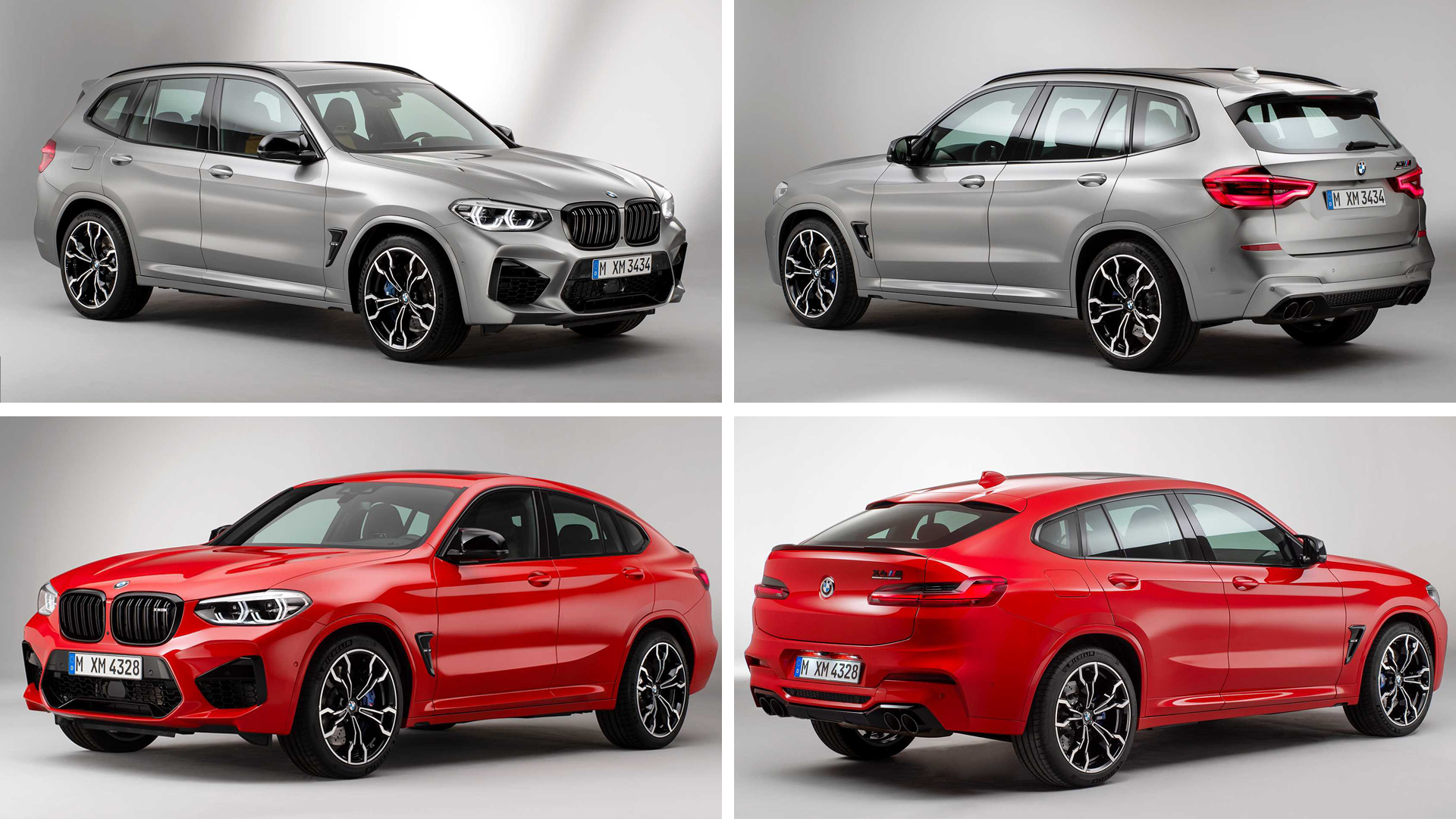 BMW X3 M и BMW X4 M 2020