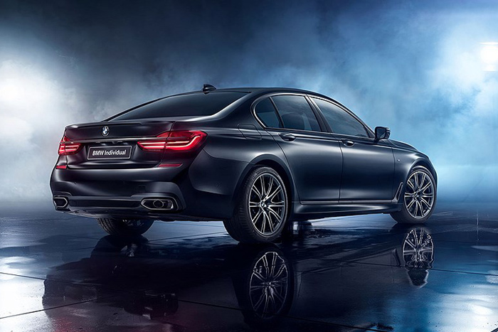 BMW 7 series edition Black Ice