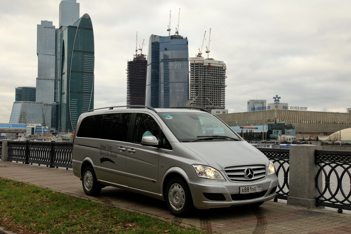 Mercedes-benz Viano первое российское знакомство